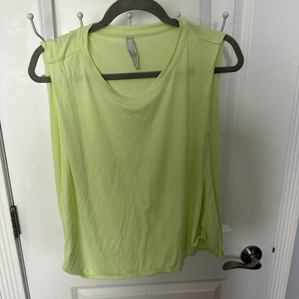 *EUC*Sz L*Athleta* cutoff tank